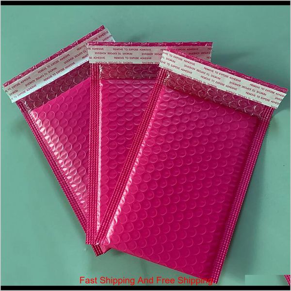 

100pcs bubble mailers padded envelopes pearl film gift present mail envelope bag for book magazine lined mailer self seal pink h 8wkvg y7m4a