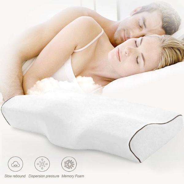 

pillow 1pc memory foam bedding orthopedic pillows neck protection slow rebound health cervical