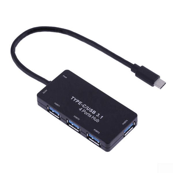 

hubs portable high speed usb 3.1 type-c to 3.0 4 ports hub cable adapter