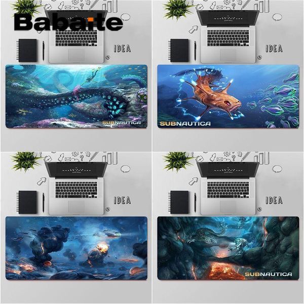 

mouse pads & wrist rests babaite subnautica natural rubber gaming mousepad desk mat large pad keyboards