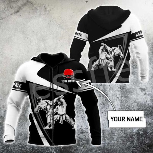 

men's hoodies & sweatshirts sports martial arts karate master pullover harajuku 3dprint men/women casual funny autumn a7, Black