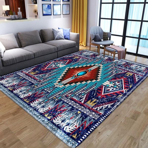 

carpets national ethnic style 3d for home living room bedroom soft flannel large area rugs bedside sofa table floor mat door