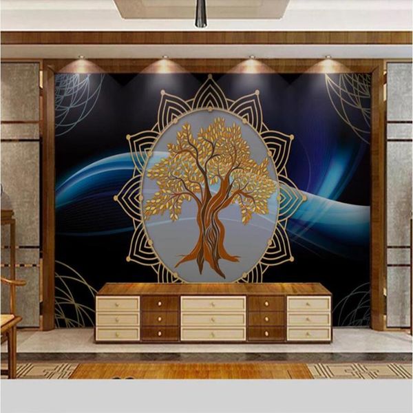 

wallpapers milofi custom large wallpaper mural 3d abstract european tree background