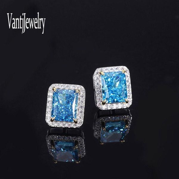 

dangle & chandelier real high carbon diamond earrings 925 sterling silver created z moissanite citrine sparkling for women party jewelry