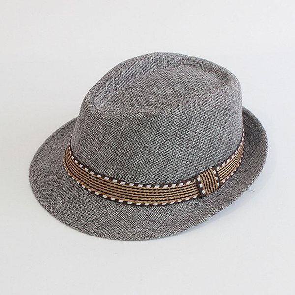 

wide brim hats fashion men polyester party fedora formal hat, Blue;gray