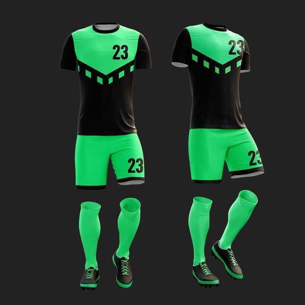 

full body new style men's football suit for group buying competition, Gray