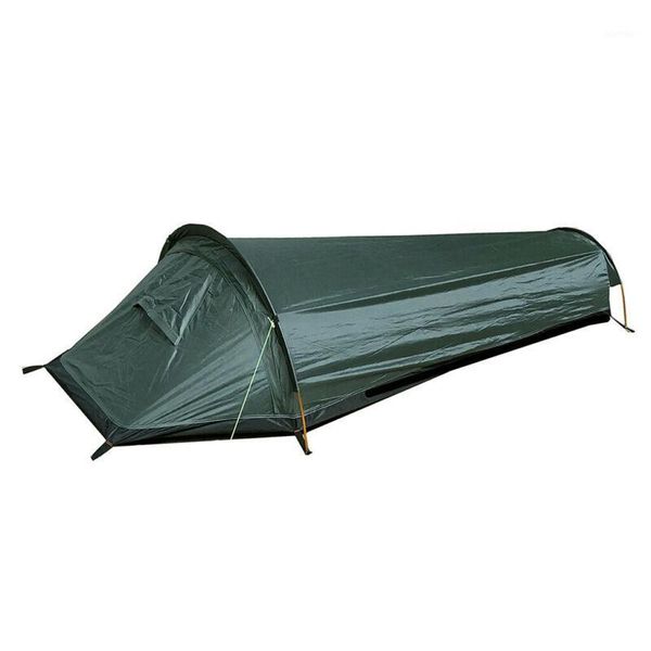 

tents and shelters lightweight portable camping tent beach shelter sleeping bag for one person waterproof pu3000 durable tent1