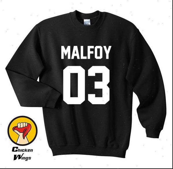 

draco malfoy 03 fashion hipster crewneck sweatshirt more colors xs 2xl a823, Black