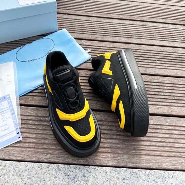 

men's designer sneakers brand luxury casual shoes plus designer trainers high canvas women's shoes b23 with box and dustbag by sho, Black