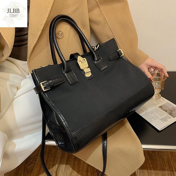 

handbags for women design 2021 trendy leather messenger bag solid color casual tote large black shoulder bag sac