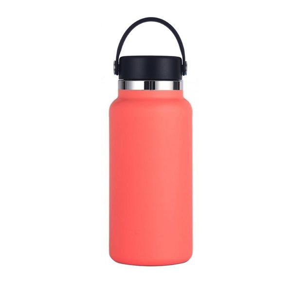 

water bottles large capacity cup portable for hiking camping home office long-lasting outdoor sport with handle stainless steel vacuum flask