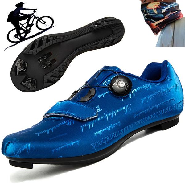 

cycling footwear shoes mtb man women racing bicycle mountain bike sneakers professional self-locking breathable, Black