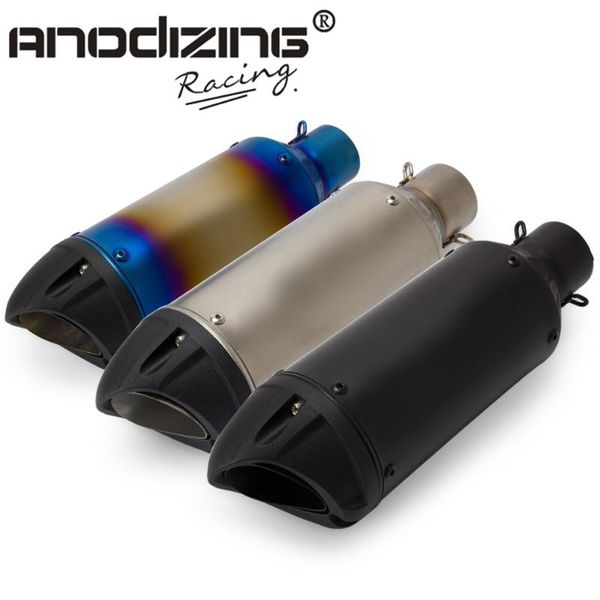 

motorcycle exhaust system 51mm 2 inch stainless steel pipe tiger horizon for sc duck mouth