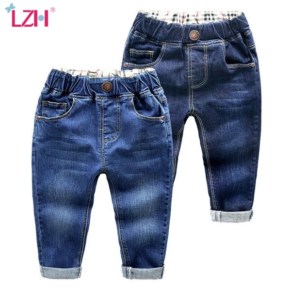 

baby boys jeans new children's clothing kids boys trousers toddler boys jeans spring autumn casual pants blue 3 4 5 6 year 210308