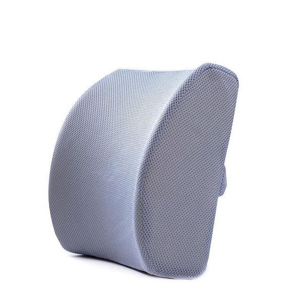 

pillow memory foam seat chair lumbar back support cushion for office home car dc120