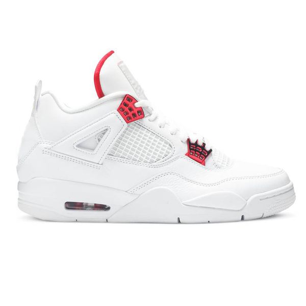 

mens 4 red metallic basketball shoes 4s sneakers for sale us 7-13