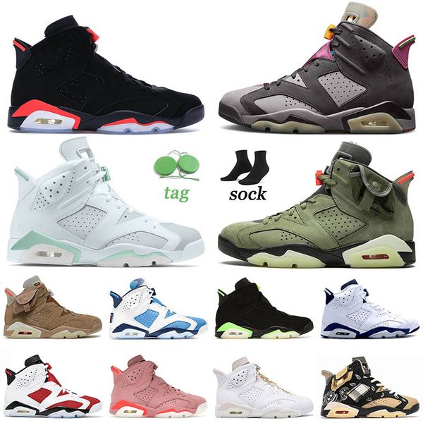 

air jorden 2021 arrival basketball shoes black infrared cactus jack tiffany blue jumpman mens women tech chrome trainers sneakers 36-47, White;red