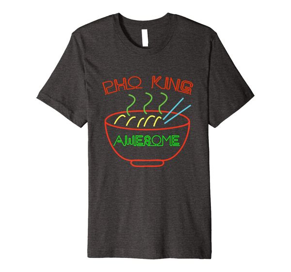 

pho king awesome t-shirt funny pho tee, White;black