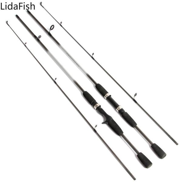 

1.8m carbon/casting spinning lure fishing rod lure wt:3-21g m power hand fishing pole tackle