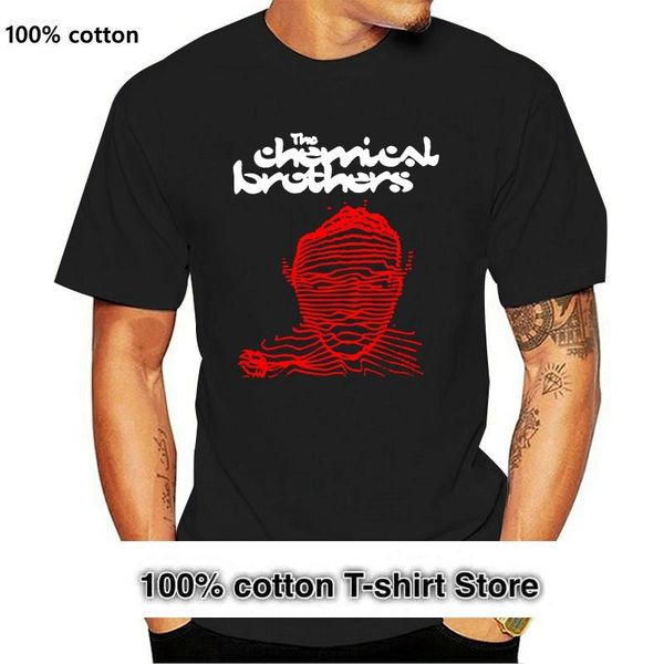 

men's t-shirts quÃ­mica brothers-camiseta retro vintage para hombres, banda de mÃºsica tecno del reino unido, ropa calle informal, White;black