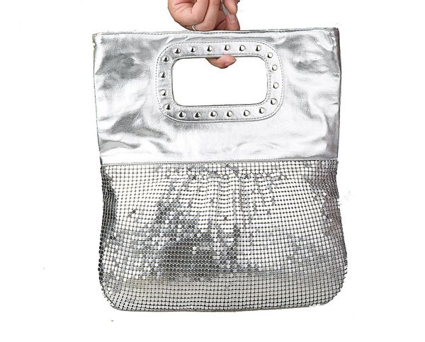 

dinner bags square lady handbag aluminum sheet bag, dress dinner bride banquet bag 604b2021