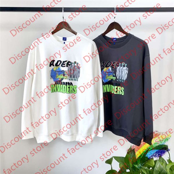 

sweatshirts men women hoodie crewneck white grey colors, Black