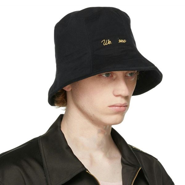 

21ss big brim we11done fisherman hat gold embroidered letters hats out of the street equipment casual fashion caps for men and women, Blue;gray