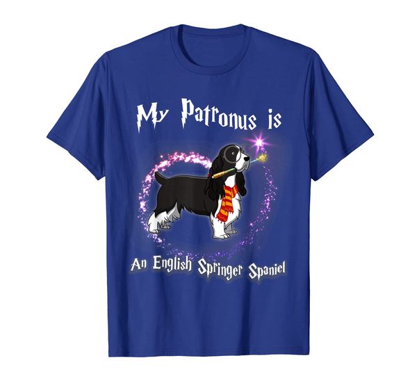 

My Patronus is an English Springer Spaniel dog lovers T-Shirt, Mainly pictures