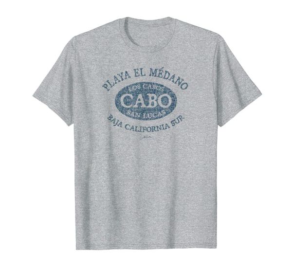 

jcombs: playa el medano, cabo san lucas (distressed) t-shirt, White;black