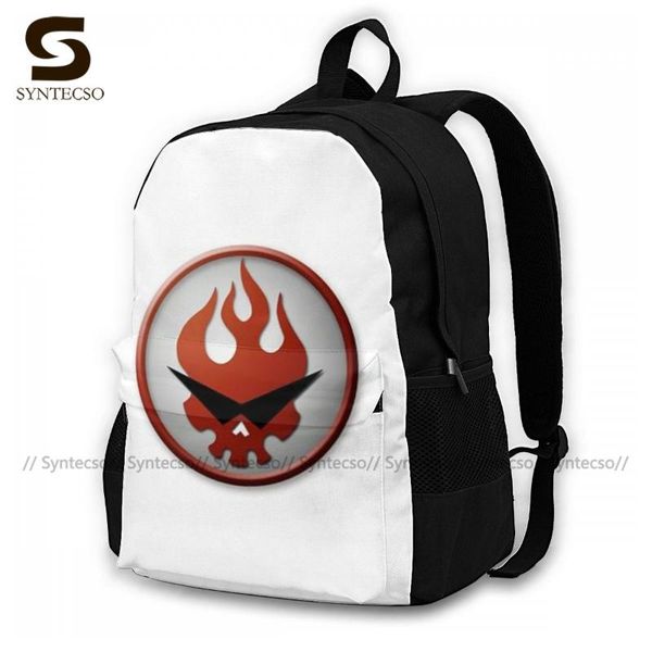 

gurren lagann backpacks funny polyester travel backpack runner big bags