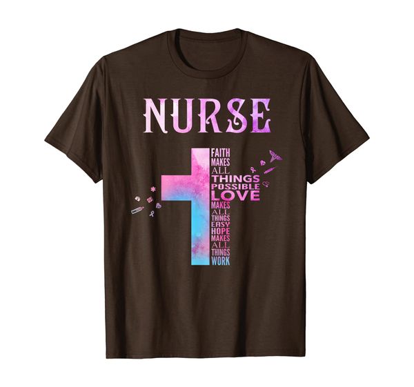 

Stethoscope Cross Tee Nurse Shirt Gift For Christians Woman, Mainly pictures