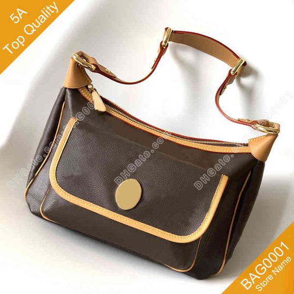 

5a vintage bag axillary package little golden beans canvas shoulder bags wallet with box b134 (40077 40078) bag0001