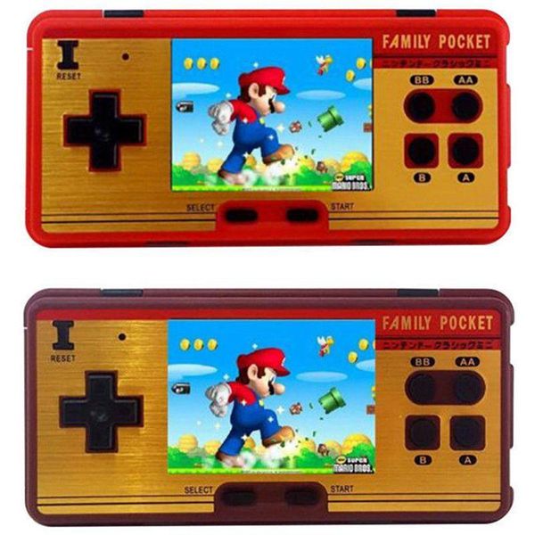 

mini retro portable handheld game player family pocket built in 638 games 8 bit video console durable gift players