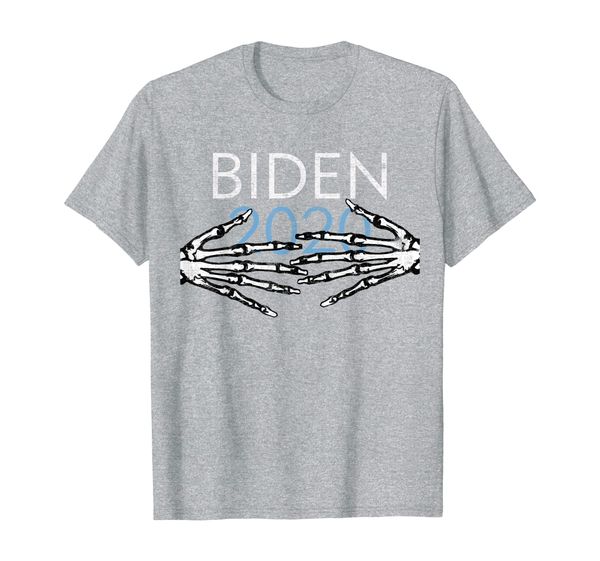 

joe biden 2020 election dead hands t-shirt, White;black