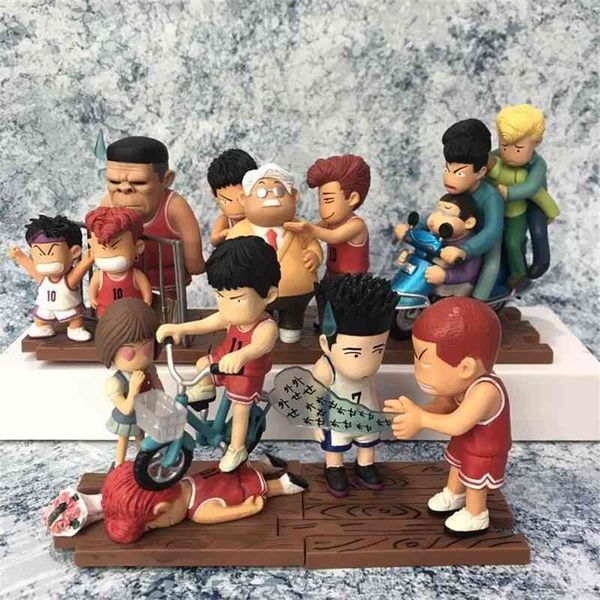 

dunk master dunk scene 5 sets of independent hand-made model ornaments