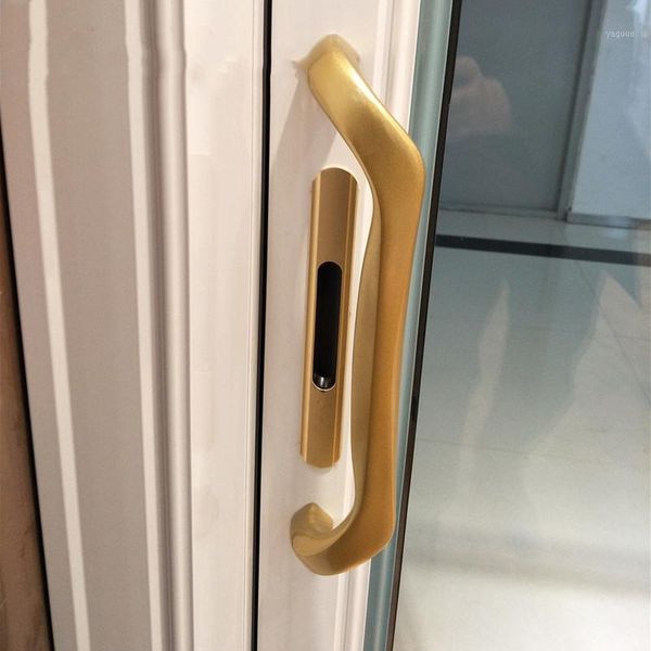 

simple heavy door handles interior glass sliding doors window large knob save effort push-pull for closet barn alloy hardware & pulls