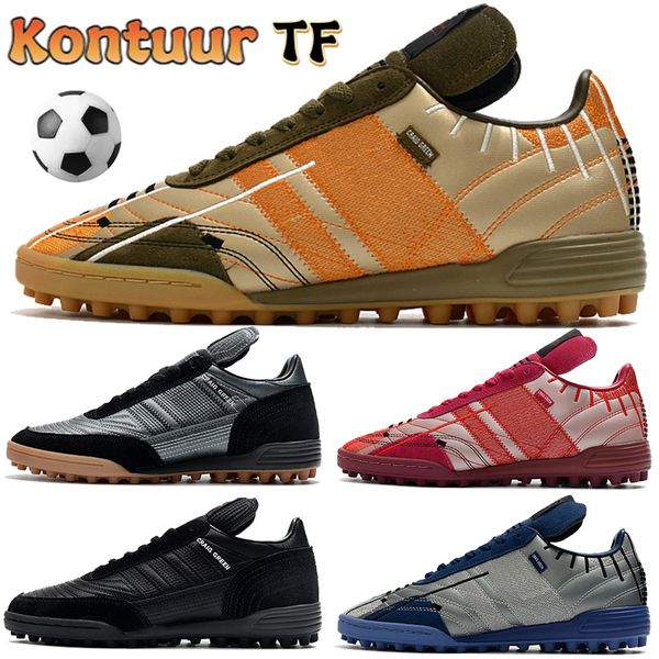 

kontuur x craig green tf men soccer cleats football shoes triple black red brown silver grey blue olive luxury designer boots sneakers train