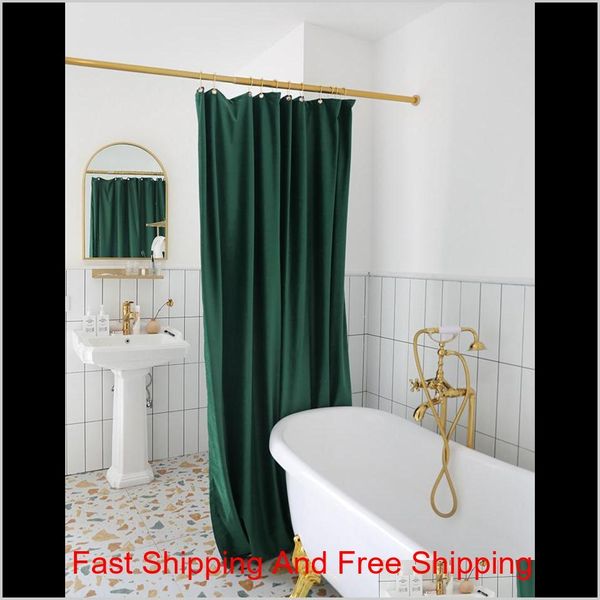 

liangqi thick double velvet shower curtain punching tarpaulin warm curtains bathroom waterproof pa qylsss hairclippersshop