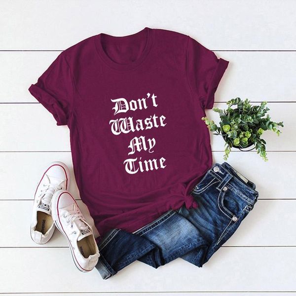 

women's t-shirt casual letter print woman tshirt short sleeve summer female graphic tee drop harajuku, White