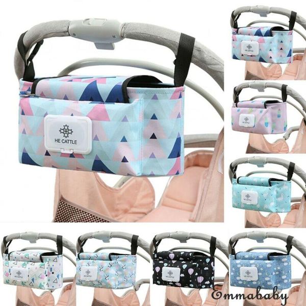 

shopping bags baby diaper bag mommy pram pushchair stroller buggy cup bottle drink holder storage nappy organizer