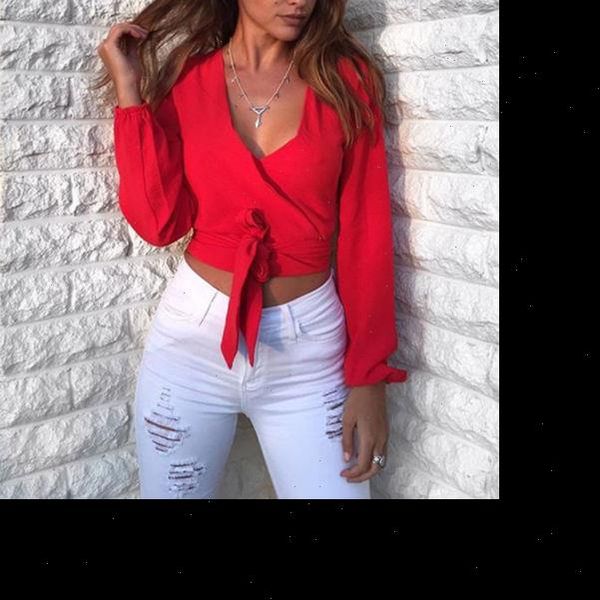 

womens ladies blouse summer backless waist tie cross long sleeve shirt casual blouse shirt, White