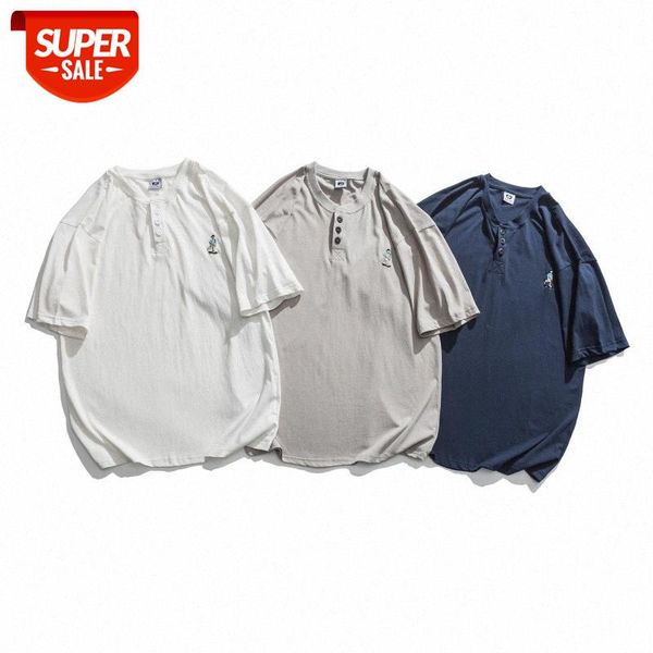 

mansclot skateboard boy embroidered loose short sleeve t-shirt male half #yz89, White;black