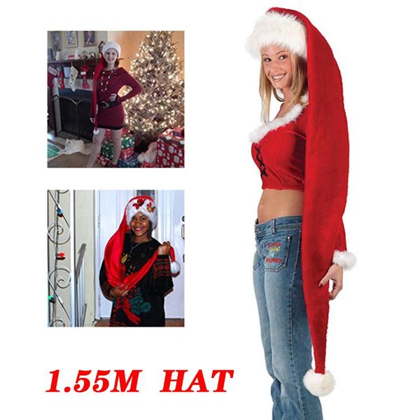 

christmas decorations 155cm hat children year's gift 2021men women