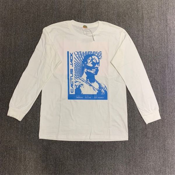

2021 new travis scott cactus jack repeat ls t shirt men women washed long sleeve vintage tees clothing 1jca, White;black