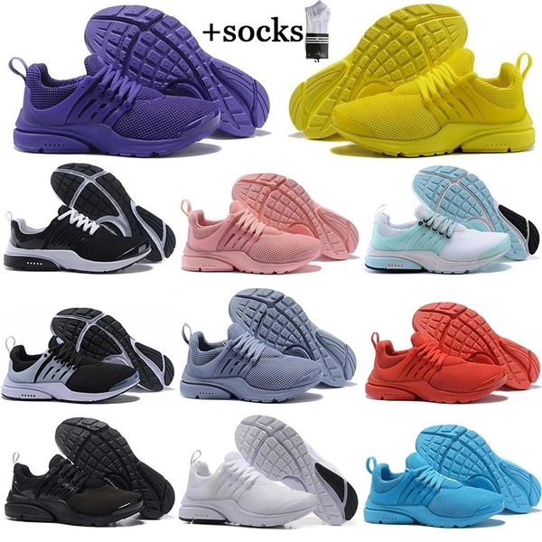 

with socks new running shoes men women ultra br qs yellow pink black oreo outdoor sports fashion sneakers size 36-45