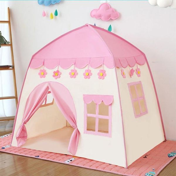 

tents and shelters portable fold flowers game house wigwam children's room tent princess castle