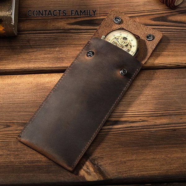 

watch boxes & cases personalized custom gifts can write the text you need storage bag protective cover travel watches small, Black;blue