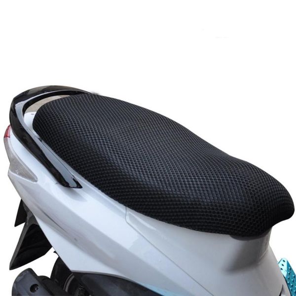 

car seat covers universal durable motorcycle cushion cover l/xl net 3d mesh protector insulation electric bike