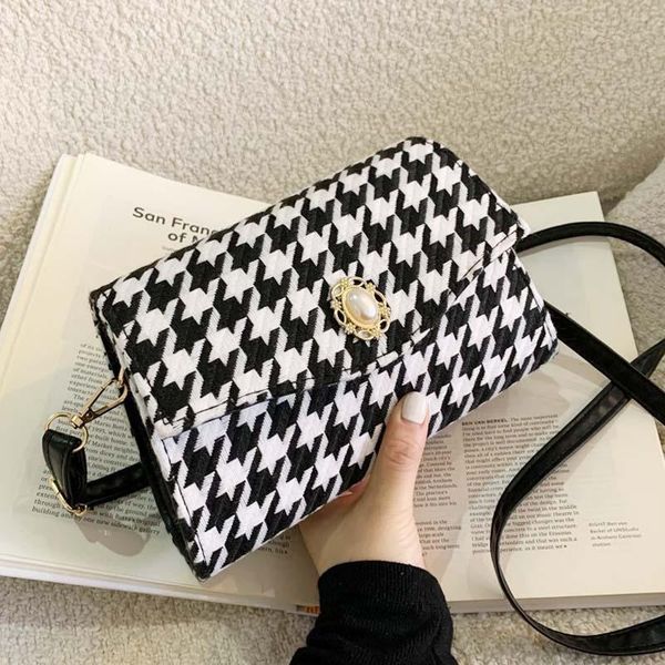 

evening bags 2021 lattice mini handbag ladies fashion small flap bag simple style shoulder retro casual messenger wallet female