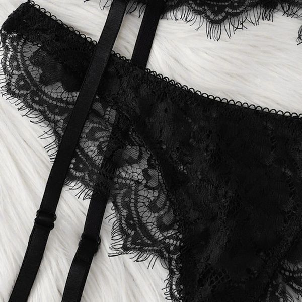 

women wedding belt for women's underwear transparent ee tights, Black;white